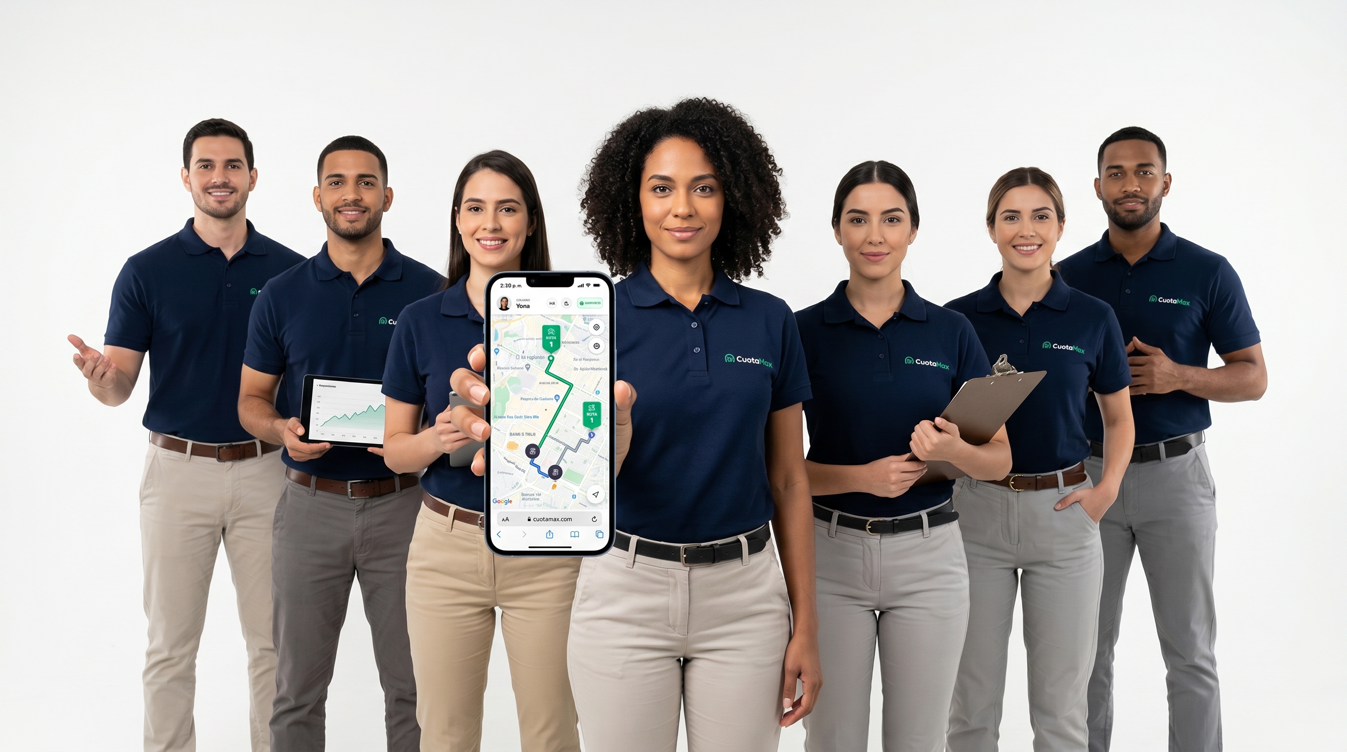 Equipo de soporte de CuotaMax